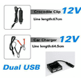 Foldable Solar Panel  100W Portable Solar Panels Battery Charger USB Power Bank Station for Camping,Cell Phone,Tablet and 5-18V Devices