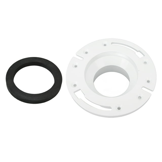 Toilet Socket Floor Flange, 385345892 3in RV Toilet Flange Kit Easy Installation Enhanced Driving Experience for RV Motorhome Trailer Toilets