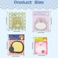thumbnail image 5 of 100Pcs Cute Cartoon Animal Sticky Notes Party Favors Kawaii Mini Sticky Notes for Teacher Appreciation Gift Classrooms Rewards Memo Pads Notes Page School Tab for School Office Supplies$$Office, 5 of 7