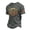 001Dark Gray, variant on Hogleaql Mens Graphic Tees 4th Of July T Shirt Patriotic Short Sleeve Crew Neck American Flag Print T-Shirt Trendy Independence Day Themed Loose Pullover Light Brown L