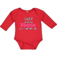 thumbnail image 3 of Inktastic I Got It from My Mama, Mom, Mother, Arrow, Hearts Boys or Girls Long Sleeve Baby Bodysuit, 3 of 5
