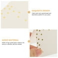thumbnail image 6 of FENGGUIQU 100Pcs Beige Paper Wedding Seating Cards Table Place Cards Easy to Stand, 6 of 6