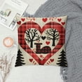 thumbnail image 2 of Nawypu  Valentines Day Pillow Covers Buffalo Plaid Farmhouse Decoration and Heart Love Throw Pillow Covers for Home Outdoor Indoor Decor, 2 of 5