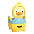 thumbnail image 4 of Orinal de entrenamiento para ir al baño Asiento cómodo para orinal Inodoro realista Inodoro para bebés Amarillo, 4 of 9