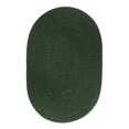 thumbnail image 1 of Rhody Rug S105R060X096 Solid 5x8 Wool Rug Hunter Green, 1 of 1