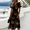 Black, variant on Womens Halloween Dress Ghost V Neck Witch Hat Casual Wedding Guest Dress Skeleton Short Sleeve Vintage Wrap Dresses XL