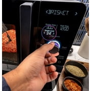 GE Appliances Profile Wood Pellet Food Smoker with Active Smoke Filtration and Precision Smoke Control