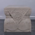 thumbnail image 4 of Stone Foo Dog Plinth Chinese Lion Base Statue, 4 of 6