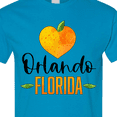 thumbnail image 4 of Inktastic Orlando Florida Orange in Heart T-Shirt, 4 of 5