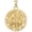 Yellow Gold, variant on Picturesongold.Com Saint Margaret of Cortona Religious Necklace Pendants Adult- 2/3" Sterling Silver