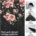 thumbnail image 3 of Pioneer Flower Floral Print Pattern Kitchen Rugs Sets Of 3,Kitchen Runner Rugs Non Skid Washable,Decorative Kitchen Floor Mats for Kitchen,Sink,Laundry,17"x30"+ 17"x47" + 17"x59", 3 of 6