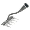 thumbnail image 2 of figatia Garden Rake Lawn Loosening Practical Sturdy Versatile Heavy Duty Hand Tool for Gardening Outdoor Homeowners Yard Cultivating 5, 2 of 8