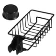 thumbnail image 4 of Draining Rack, Caddy , Drying Rack Sponge Holder Saving Space Hollow For Home Kitchen Black, 4 of 8
