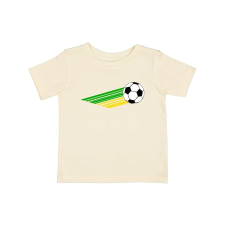 

Inktastic Green and Yellow Soccer Gift Baby Boy or Baby Girl T-Shirt