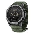 thumbnail image 2 of Wristwatches,Fiber North Function Thin Carbon Watch Fiber North Watch Thin North Wristwatches Function Watch Waterproof Function Carbon Fiber Function Functionwatch Carbon Dark green, 2 of 6