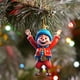 thumbnail image 4 of Colgante de árbol de Navidad enano de acrílico con estampado plano de muñeca china., 4 of 6
