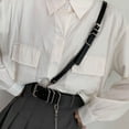 thumbnail image 1 of Correas de cinturo de material cuero PU para mujer, accesorios de ropa, ramillete Punk decorativo debajo del pecho, cinturón de moda para mujer, , vestidos Hugo Cinturones de mujer, 1 of 7