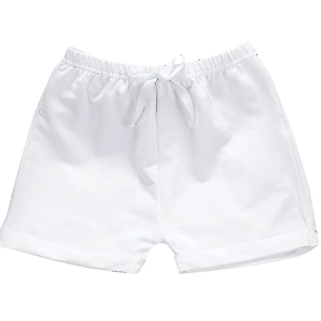 Pantalones cortos deportivos con cintura elástica para niños de 1 a 10 años
