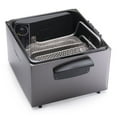 thumbnail image 3 of Presto 5489 Friteuse à Double Panier en Acier Inoxydable 4,7 Litres, Noir, 3 of 5
