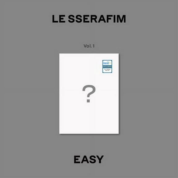 LE SSERAFIM - 3rd Mini Album 'EASY' Vol. 1 (Walmart Exclusive) - K-Pop CD