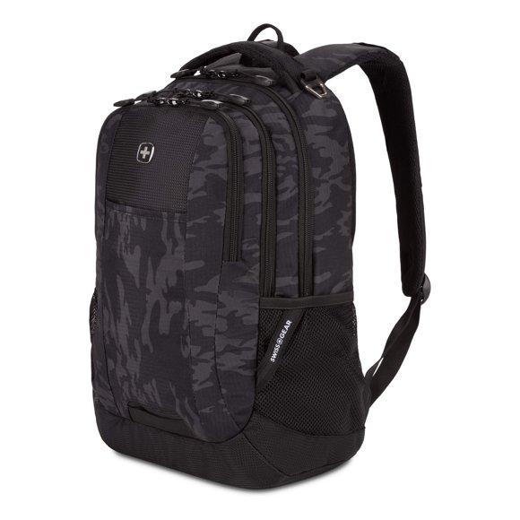 Mochila para portátil SwissGear Cecil 5505 Black Cod/Camo de 18 pulgadas