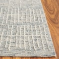 thumbnail image 3 of SAFAVIEH Abstract Coretta Striped Geometric Runner Rug, Light Blue/Ivory, 2'3" x 8', 3 of 10