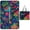 Huang-2, variant on Vibrant Floral Mustard Yellow Textile Design Picnic Blanket Waterproof Outdoor Beach Blanket Hand-held Pad Suitable for Travel, Camping, Beach, Family Gatherings