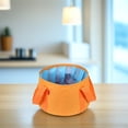 thumbnail image 3 of OULII 2Set Portable Washbasin Camping Multi-functional Round Shape for Outdoor Enthusiasts 12.2x12.2x7.9in, 3 of 8