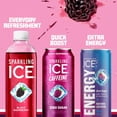 thumbnail image 5 of Sparkling Ice +Caffeine Black Raspberry Sparkling Water with Caffeine, Zero Sugar, with Antioxidants and Vitamins,16 fl oz Cans (Pack Of 12), 5 of 5