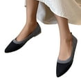 thumbnail image 2 of Sngxgn Women's Flats Shoes Ballet Flats Comfortable Flats Dressy(Black,39), 2 of 6