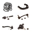 thumbnail image 1 of Transit Auto Front Right Wheel Bearing Suspension Upper Control Arm with Ball Joint Lower Outer Inner Tie Rod & Sway Bar Stabilizer Link Kit (6Pc) for Car 2006-2011 Hyundai Azera K7T-103768, 1 of 10