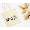 thumbnail image 2 of Oh My Gourd I Love Fall, Autumn Cotton Canvas Re-Usable Shopping & Carry-All Tote Bag, 2 of 3
