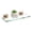Champagne Bronze, variant on Glass Shelf for Bathroom Hardware 16-Inch Floating Wall Shelves for Shower Storage Kitchen Rack, Champagne Bronze Stainless Steel B1107CPG-L16