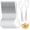 L, variant on Plastic Spoons, Heat-Resistant, Polypropylene, 100-Pack, Clear