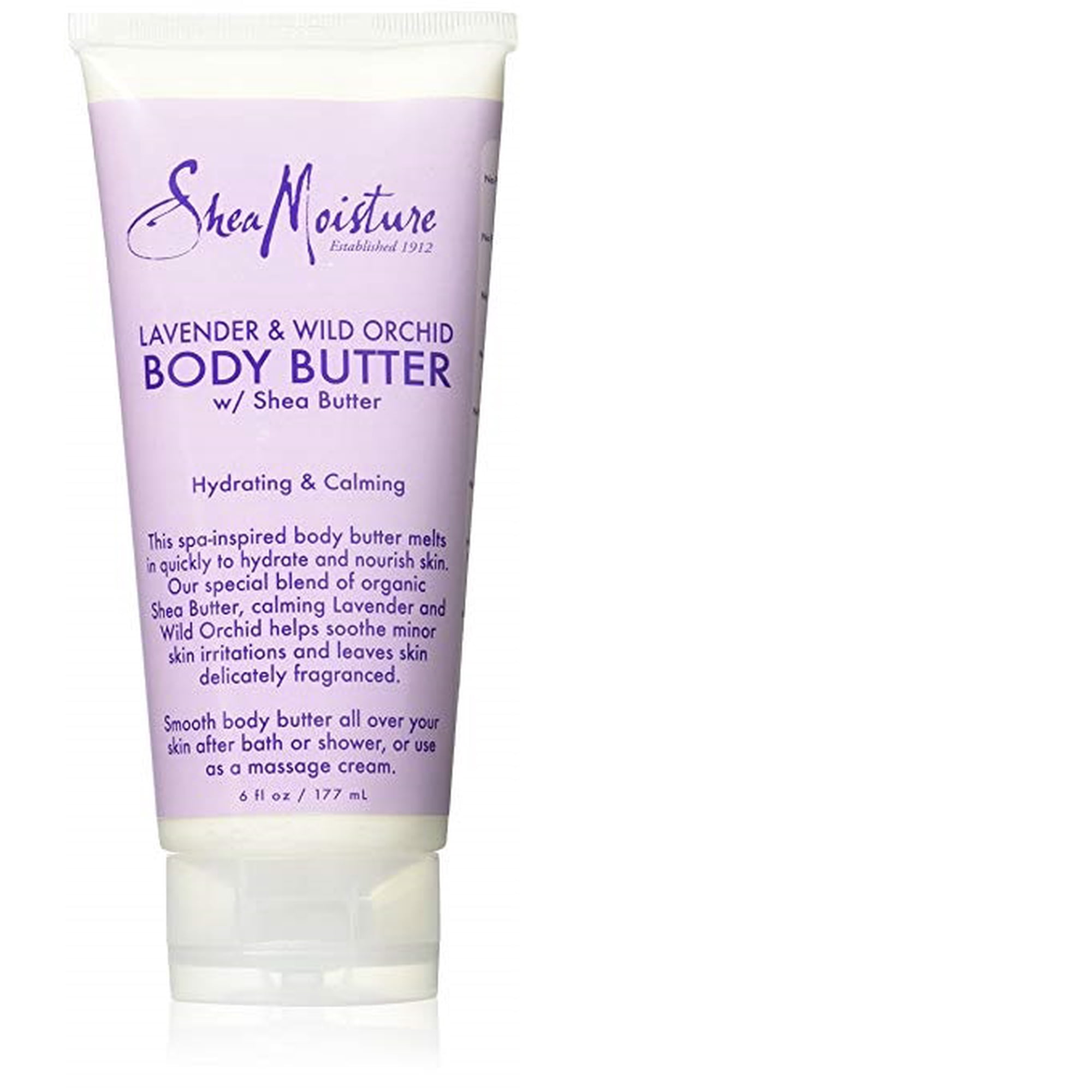 SheaMoisture Lavender & Wild Orchid Body Butter, 6 oz