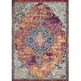 thumbnail image 4 of Harper HY50R Rosy Peach Abstract Vintage Red Area Rug, 8'0"X10'0", 4 of 5