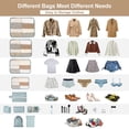 thumbnail image 2 of 12 Set Packing Cubes for Travel, Premium Suitcase Organizer Bags Set, Space-Saving Luggage Organizers, Travel Accessories and Essentials, Blue, 2 of 7