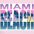 thumbnail image 2 of CafePress - Miami Beach Infant Bodysuit - Baby Light Bodysuit, Size Newborn - 24 Months, 2 of 4