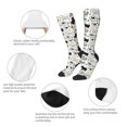 thumbnail image 3 of Naloa Funny Puppy Thigh High Socks Extra Long Stretchy Sock Women Over Knee High Opaque Stocking Daily Wear, 3 of 6