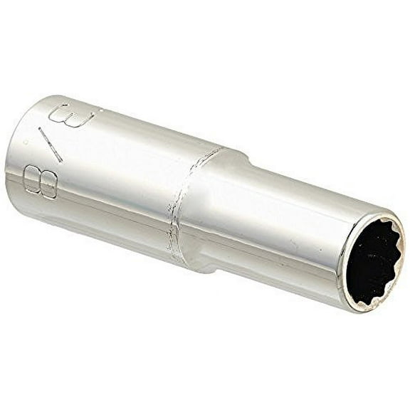 Wright Tool 3/8" Dr. Deep Sockets, 3/8 in Drive, 3/8 in, 12 Points - 1 EA (875-3612)