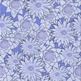 thumbnail image 1 of Ahgly Company Indoor Square Patterned Heavenly Blue Area Rugs, 5' Square, 1 of 6