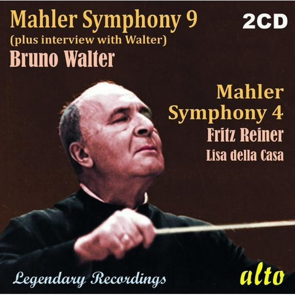 Walter,Bruno / Reiner,Fritz - Mahler: Symphony 9 ( interview) Symphony 4 - Music & Performance - CD