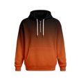 thumbnail image 3 of MHFRRA Sudadera con Capucha y Media Cremallera de Punto, Ligera, Deportiva, Informal, Cómoda, con Bolsillo Delantero Naranja, 3 of 3