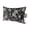 Charcoal, Dusty Blue, Cream, Slate, variant on Damask Florals Outdoor Pillows for Chaise Lounge Chair Beach Headrest Pillow Set of 2 Waterproof Lumbar Pillows with Insert&Strap Vintage Flowers Daisy Leaves Rustic Black Pool Pillow 12"x20"