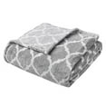 thumbnail image 2 of Home Essence Ogee Oversized Super Soft Microlight Throw, 60x70", Grey, 2 of 5
