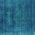 thumbnail image 1 of Ahgly Company Machine Washable Indoor Square Oriental Turquoise Blue Industrial Area Rugs, 4' Square, 1 of 4