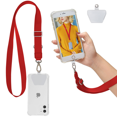 thumbnail image 1 of Pequeño bolso bandolera para teléfono móvil, funda para teléfono móvil con cartera colgante, bolso bandolera de piel sintética, pasaporte, funda para teléfono móvil con ranura para tarjetas, correa, 1 of 6
