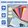 thumbnail image 3 of Uxcell Down Jacket Repair Patch, Nylon Down Jacket Patch Kit Self Adhesive Repair Tape for Clothing Tent Navy Blue/Green/Beige, 3 of 7