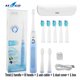 thumbnail image 1 of Seago Sonic cepillo de dientes eléctrico SG-507 para adultos cepillo con temporizador 5 modos Micro USB recargable cepillo de dientes conjunto de cabezales de repuesto Tan Jianjun unisex, 1 of 2