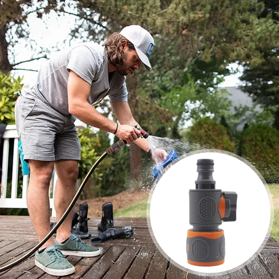 PURELY- Garden Hose Quick Connect Connectors Fitting With Water Stop Plastic Adapter Set